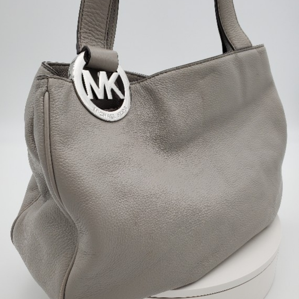 Michael Kors Gray Satchel Bag